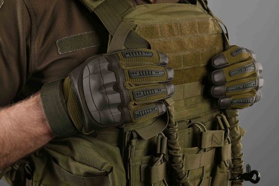 Рукавиці тактичні 2E Tactical  , Sensor Touch XL, хакі (2E-MILGLTOUCH-XL-OG) | Зображення 1