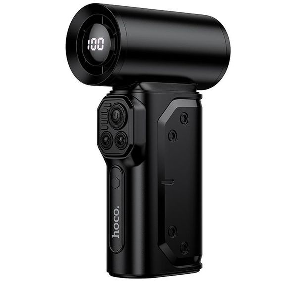 Портативний турбовентилятор Hoco HX68 Flujo fan Black