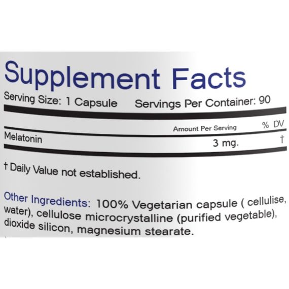 Мелатонін для сну Bionic Formula Melatonin 3 mg 90 Caps | Зображення 1