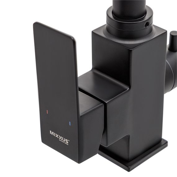 Змішувач для кухні Mixxus KUB-021 Чорний з виходом для питної води (MI5865) | Зображення 1