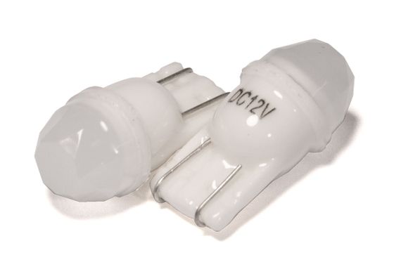 Светодиодная лампа StarLight T10 1 диод COB 12V 0.4W WHITE / матовая  линза / CERAMIC | Зображення 3