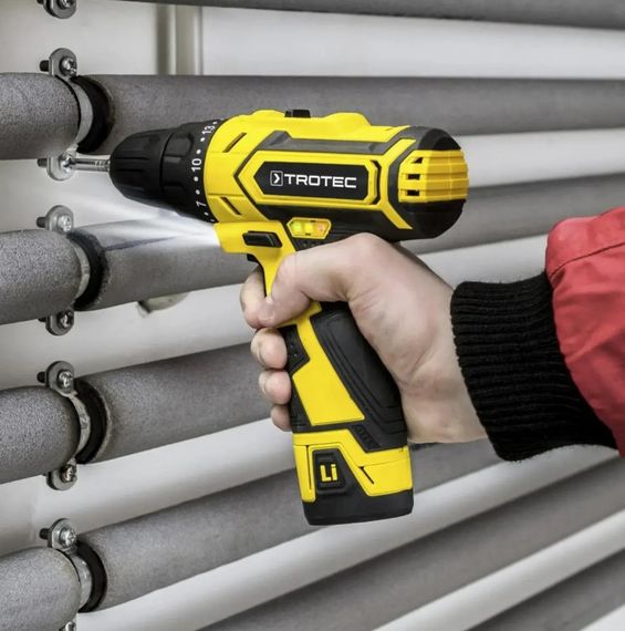 Дриль-шурупокрут акумуляторний Trotec PSCS 11-12V з АКБ та ЗП + кейс (4410000102) | Зображення 4