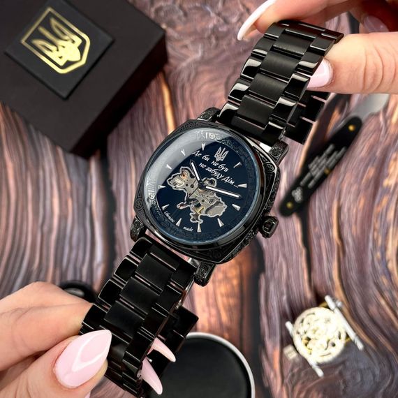 Чоловічий годинник Awarder 021-3D Де би не був All Black Steel | Зображення 5