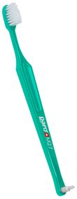 Дитяча зубна щітка paro® children toothbrush M27 середньої жорсткості, з монопучковою насадкою, зелена