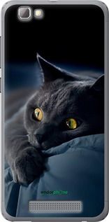 Чохол на ZTE A610 Димчастий кіт "825u-433-2448"