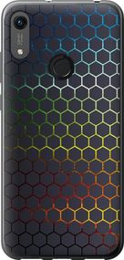 Чехол на Huawei Y6s Переливающиеся соты "498u-1871-17620"