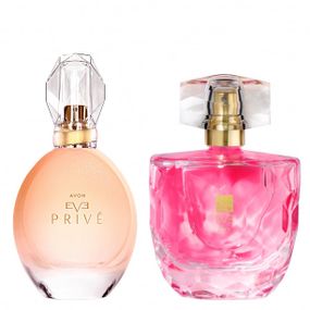 Жіночий парфумерний набір Avon Eve 2в1: Eve Prive 50 мл + Eve One 50 мл