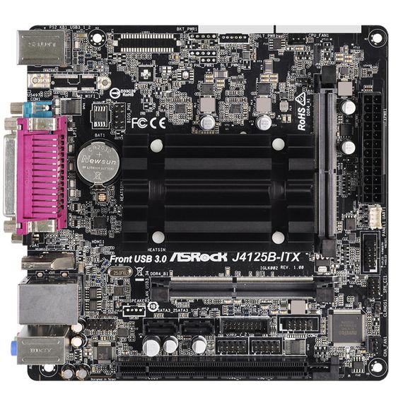 Материнська плата ASRock J4125B-ITX