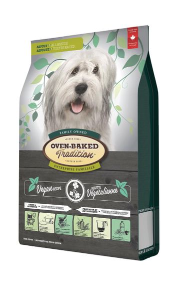 Корм Oven-Baked Tradition Dog Adult Vegan сухий веганський для дорослих собак всіх порід 1.81 кг