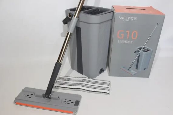 Швабра з відром 10л та автоматичним вертикальним віджимом G10 | Зображення 2