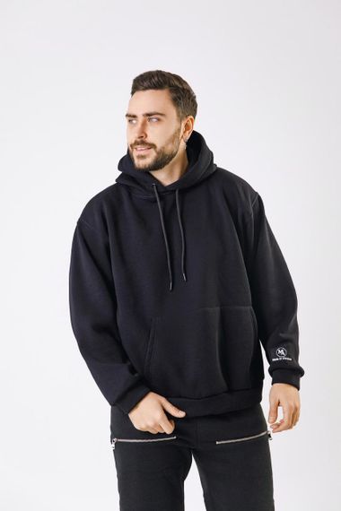 Зіп-Худі унісекс МА (01) Чорний | Зображення 3