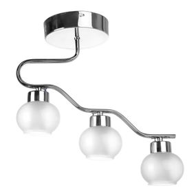 Люстра потолочная галогенная LED G4 20W CH (BR-01 428S/3)