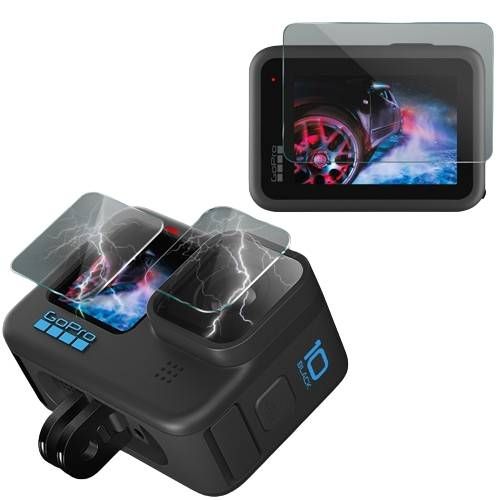 Захисне скло комплект 3 шт для GoPro HERO 10 BeWatch (12203GO10) | Зображення 1
