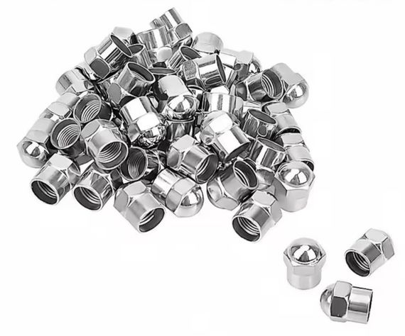 Хромовані ковпачки на колесах | Зображення 5