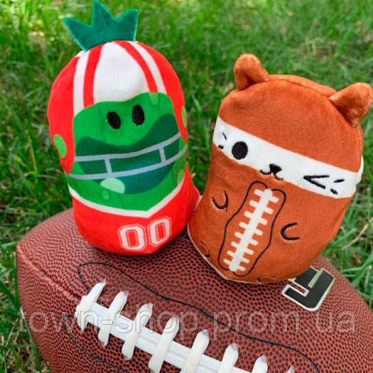 Мягкая игрушка Cats Vs Pickles 2 в 1 – Котик и огурчик Спортсмены | Зображення 5