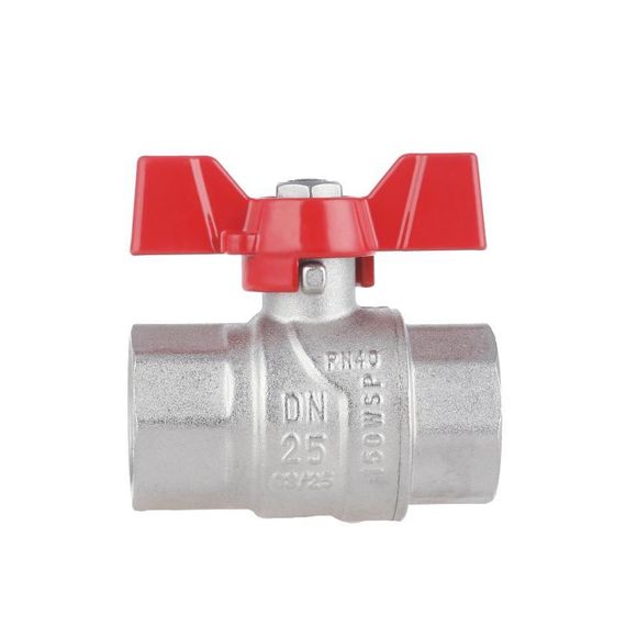 Кран кульовий Thermo Alliance Forte 1" ВР для води (метелик) SF602W25 | Зображення 3