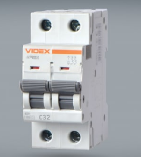 Автоматичний вимикач 2Р 40А 6 kA VF-RS6-AV2C40 Resist Videx