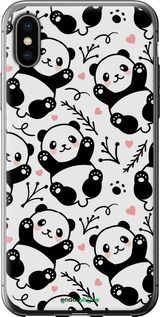 Чохол на iPhone X Панди "4318t-1050-2448"