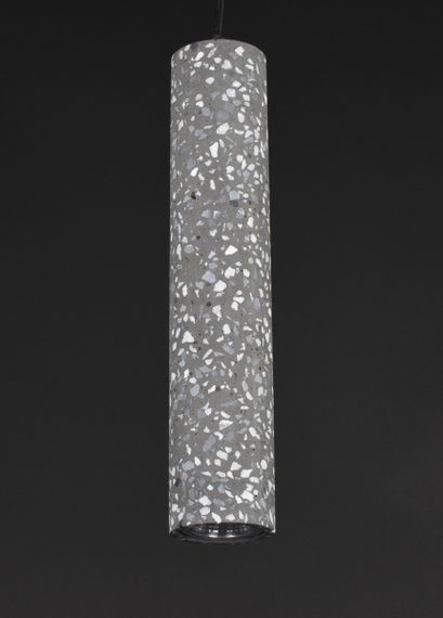 Люстра стельова на 1 лампочку 27676 Латунь 35-175х10х10 см. | Зображення 2