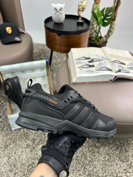 Мужские кроссовки Climaproof Black Orange Динаміка твого стилю весна / літо / осінь A4184 45 28 - 28.5 см