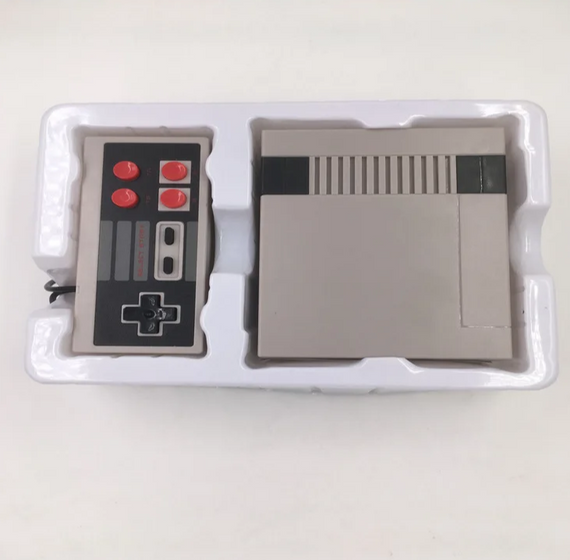 Ігрова приставка Mini NES + 620 ігор консоль із джойстиками Сіра   знижка | Зображення 2
