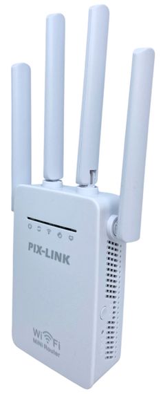 Репітер WiFi підсилювач розширювач сигналу вай фай ретранслятор точка доступу до інтернету Pix-Link LW-WR09 | Зображення 2