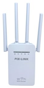 Репитер WiFi усилитель расширитель сигнала вай фай ретранслятор точка доступа к интернету Pix-Link LW-WR09