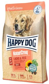 Сухий корм для собак з лососем Happy Dog NaturCroq Lachs & Reis, 4 кг