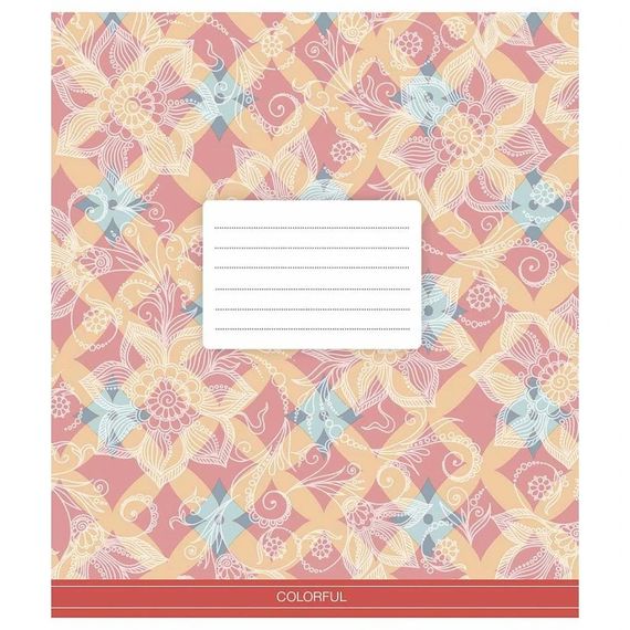 Зошит учнівський "Сolor mania" 024-3386L-4 в лінію, 24 аркушів