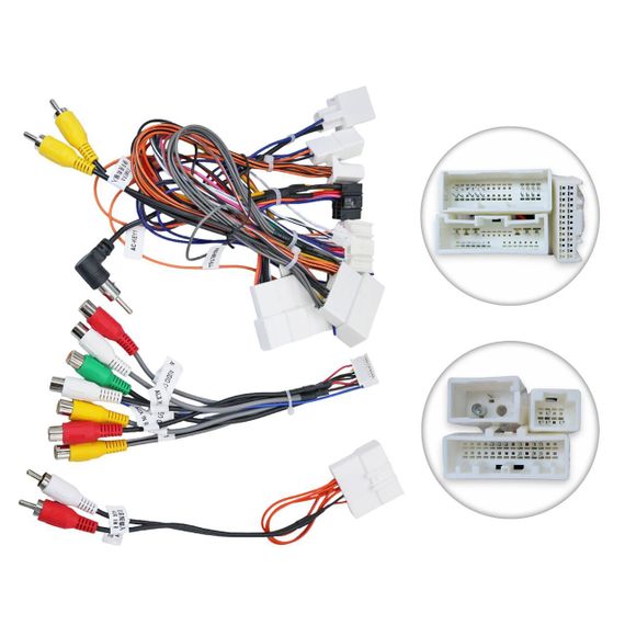 Інсталяційний комплект серії QIV під Toyota Alphard H20 Vellfire 2008-2014 (F2) (W5) 9 дюймів | Зображення 1