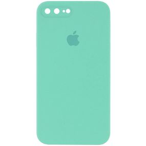Чехол Silicone Case Square Full Camera Protective (AA) для Apple iPhone 7 plus / 8 plus (5.5")