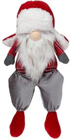 М'яка іграшка «Гномик Red&Grey» 26х18х57см, сидячий