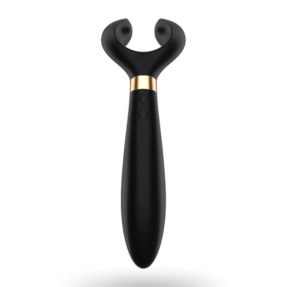 Вібратор для пар Satisfyer Endless Fun Black, 3 незалежні мотори, багатофункціональний Sex Aura