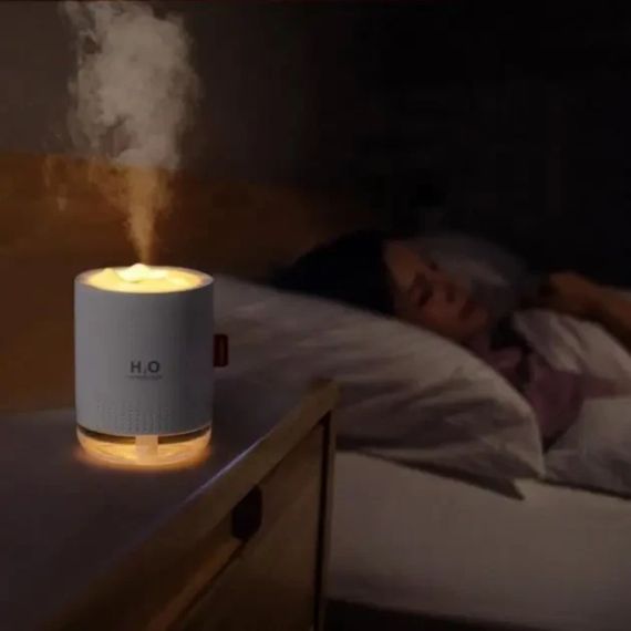 Зволожувач повітря H2O 2000мАч, 450мл, білий | Зображення 4