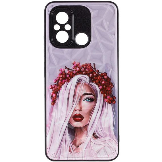 TPU+PC чохол Prisma Ladies для Xiaomi Redmi 12C / Poco C55 Ukrainian Girl | Зображення 1