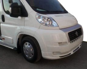 Передня накладка 2006-2013 (вузька, під фарбування) для Peugeot Boxer 2006-2024 та 2014-2024 рр