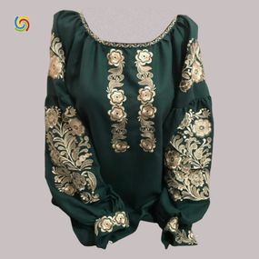 Рубашка	 Украинская 	 вышиванка 	22225579	 цвет  	зелёный	 размер 	L/XL