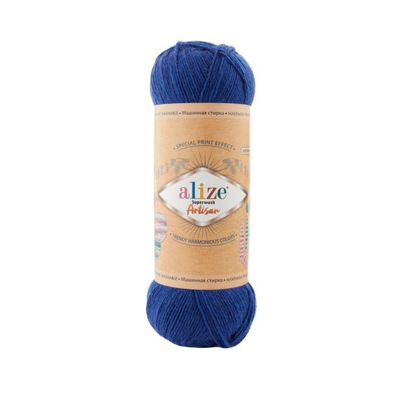 Alize Artisan Superwash, синій 797