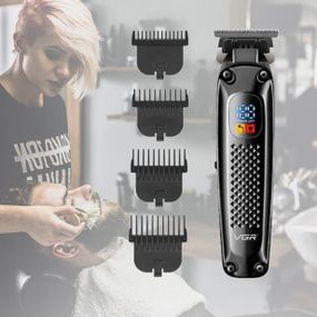 Бездротова акумуляторна машинка для стрижки волосся, Машинка для стрижки на акумуляторі CQ-53
