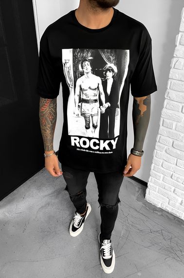 Футболка з ДТФ принтом (оверсайз)