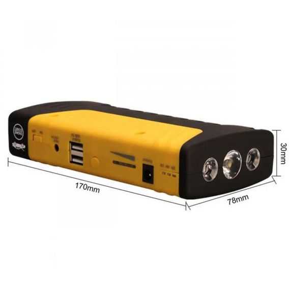 Зарядно-пусковое автомобильное устройство 50800 mAh, Пусковое устройство HI-845 с фонариком