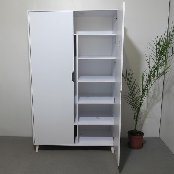 Шафа дводверна з чорними ніжками М-ЗОН Борн 1200 Дуб Артизан (MZN-031060) | Зображення 7