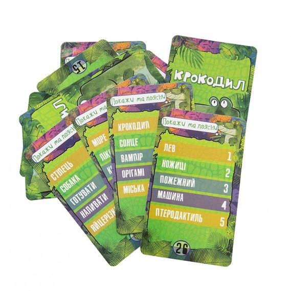Розважальна гра "Крокодил" 30557 (укр.) | Зображення 2