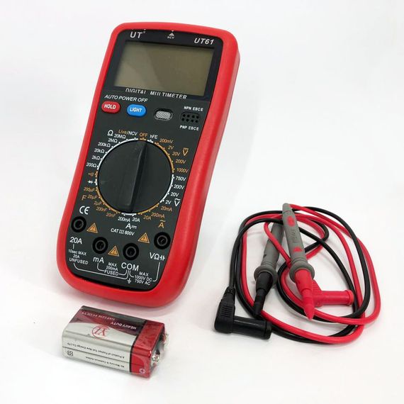 Тестер напруги для електриків, Вольтметр для побутової техніки, Відмінний мультиметр ST-69 | Зображення 2