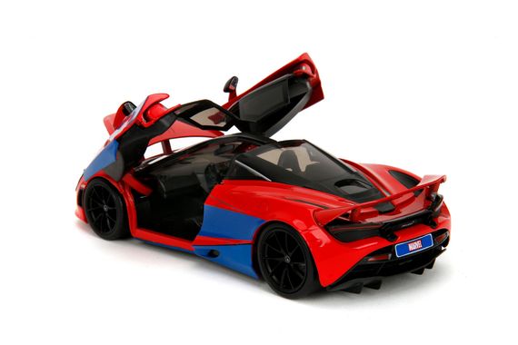Игровая металлическая машинка Marvel Spider-Man Макларен 720S с человеком-пауком | Зображення 2