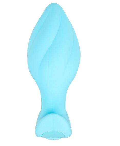 Анальна пробка з вібрацією Vibrating Mini Butt Plug Blue Sex Aura | Зображення 7