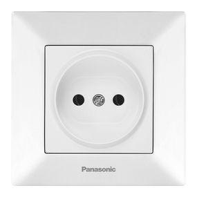 Розетка Panasonic Arkedia Slim,белая