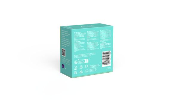 Смарт-вібратор для пар We-Vibe Sync Lite Aqua, 10 віброрежимів, можна поєднувати з проникним сексом Sex Aura | Зображення 9