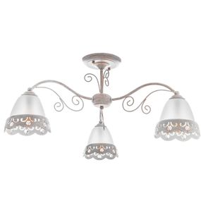 Люстра потолочная классическая E14 40W WH (BKL-594C/3)