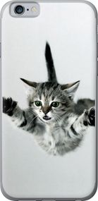 Чехол на iPhone 6s Летящий котёнок "2322u-90-17620"